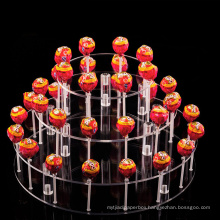 Acrylic lollipop Candy Display Stand For Retail Store